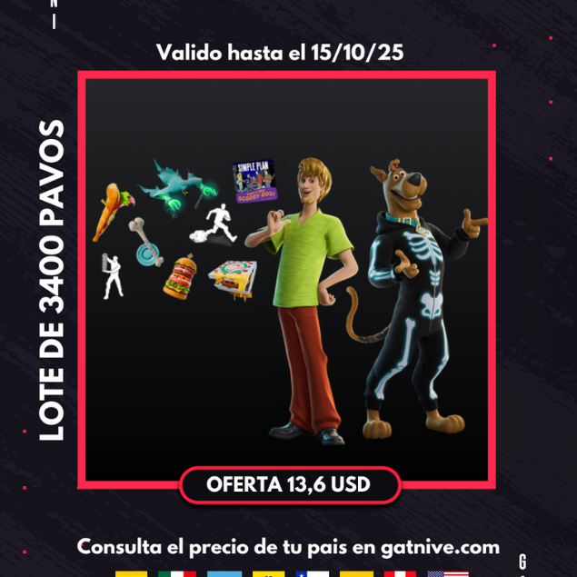 Lote Scooby Doo