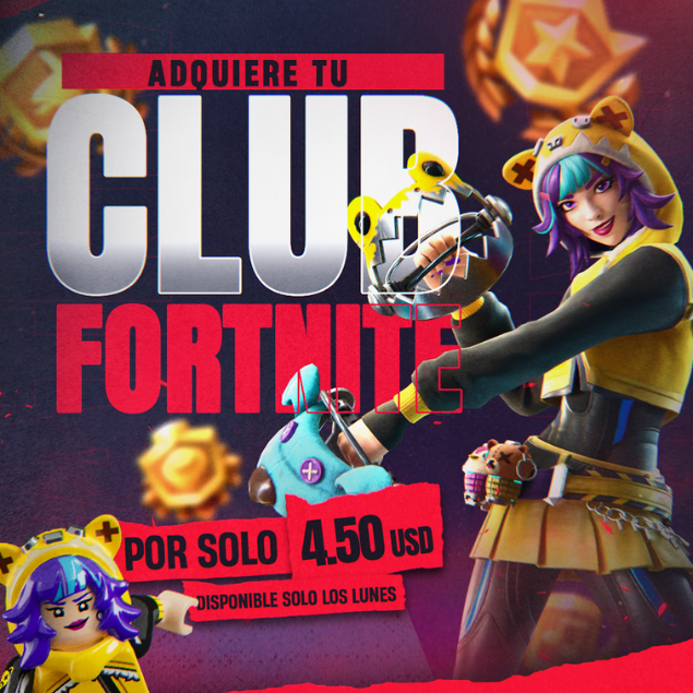1 Mes de Club Fortnite